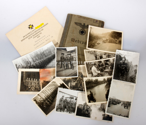 Nachlass Kersten Kradschützen-Bataillon 61 11. Panzer-Division