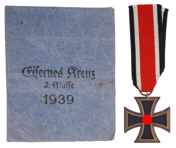 Eisernes Kreuz 2. Klasse 1939 mit Tüte