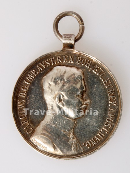 Österreich Tapferkeits-Medaille in Silber 1. Weltkrieg