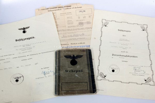 Nachlass Stockhardt Panz. Aufkl. Abt. 23