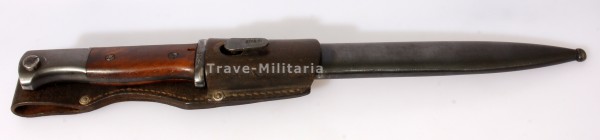 Wehrmacht Bajonett Seitengewehr K98 mit Koppelschuh