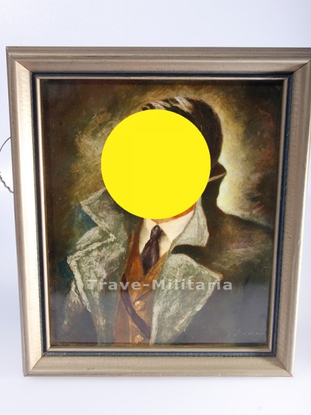 Porzellanbild Adolf Hitler nach Willy Exner - selten