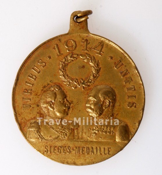 Sieges-Medaille 1914 Veribus Unitas