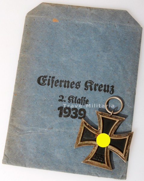 Eisernes Kreuz 2. Klasse 1939 mit Tüte