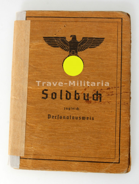 Soldbuch Reg. Baurat Erich Hübler Rüstungskommando Dresden