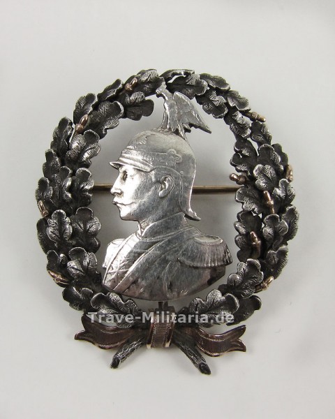 Brosche Wilhelm II. 1891