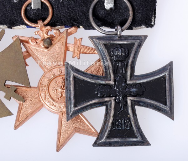 Bayern - 4er Ordensspange | Archiv | Trave Militaria - Orden und