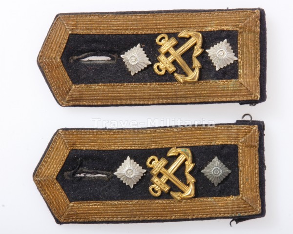Kriegsmarine - Paar Schulterklappen Obersteuermann