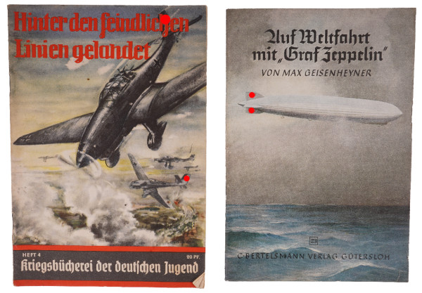 2x Kriegsgeschichten Hefte