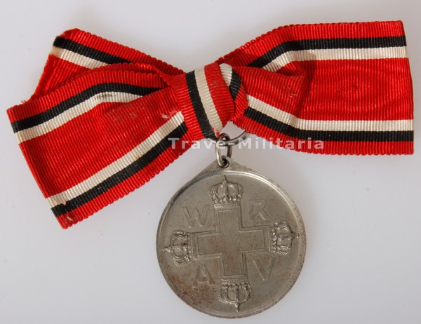 Preussen Rote Kreuz Medaille 3. Klasse 1898 in Stahl
