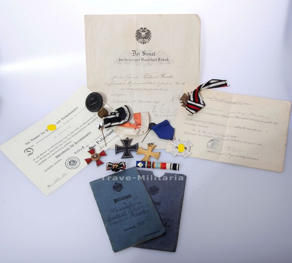 militärischer Nachlass des Lübeckers Roocks