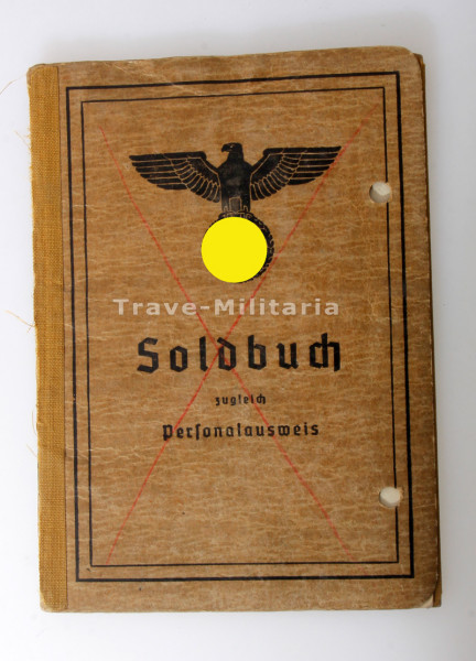 Soldbuch Hertel Feldkommandantur 540
