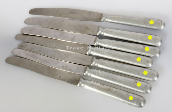 7x Kantienenmesser NSDAP 1940