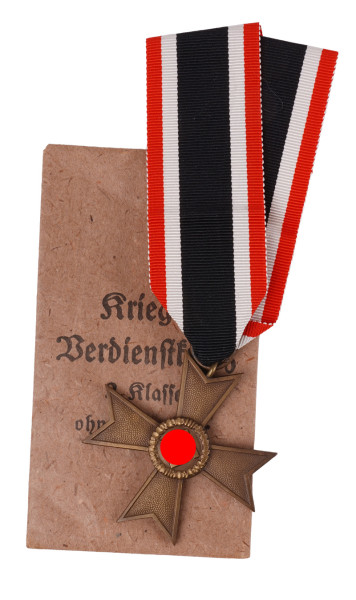 Kriegsverdienstkreuz 2. Klasse ohne Schwerter mit Tüte