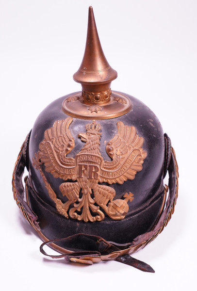 Pickelhaube Preußen für einen Offizier