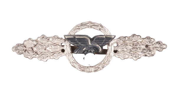 Frontflugspange für Transportflieger in Silber