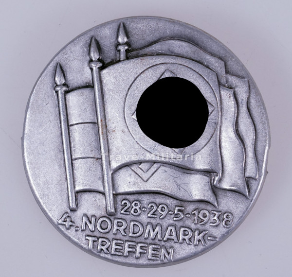 NSDAP 4. Nordmark-Treffen 1938 Veranstaltungsabzeichen