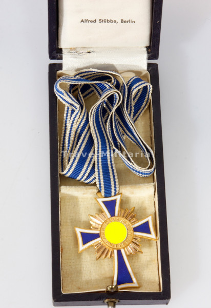 Ehrenkreuz der Deutschen Mutter in Gold im Etui