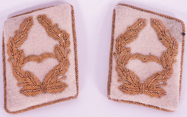 Luftwaffe Paar Kragenspiegel Generalmajor