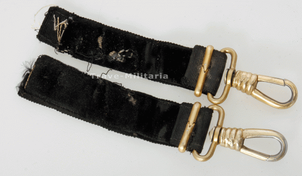 Kriegsmarine abgetrennte Karabiner Dolchgehänge