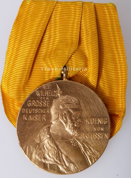 Preußen Kaiser Wilhelm I. Erinnerungsmedaille 1887 Einzelspange aus Nachlass Selchow
