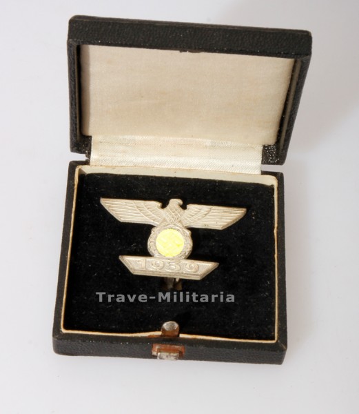 Wiederholungsspange 1939 zum Eisernen Kreuz 1. Klasse 1914 im Etui "MINT"
