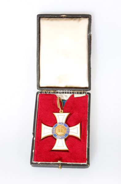 Preußen Königlicher Kronen-Orden Kreuz 2. Klasse 1869-1916 im Etui