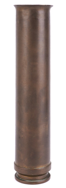 Blumenvase auf Granathülse "Andenken an Russland"
