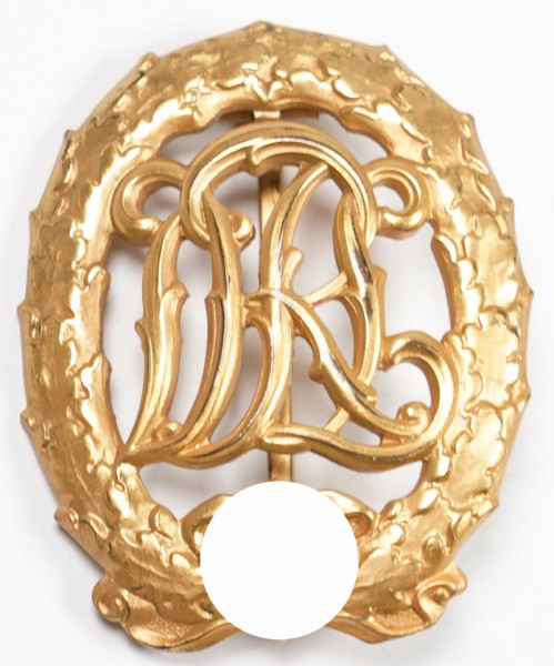Deutsches Reichssportabzeichen DRL in Gold