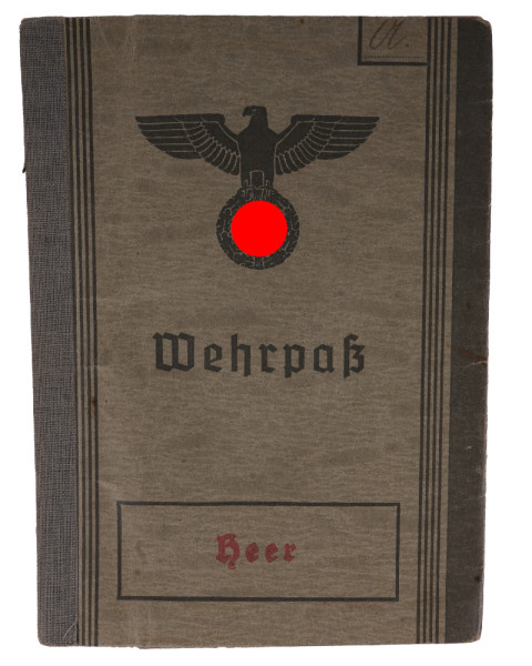 Wehrpass Ahmoslechner Landst.-Batl. XVII / XVII