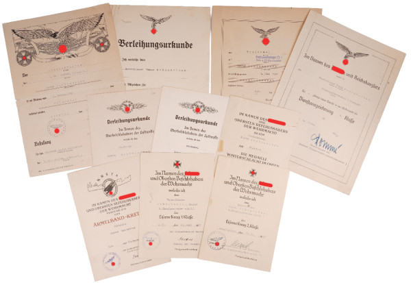 Urkundengruppe Schönheiter Kampfgeschwader z.b.V. 1