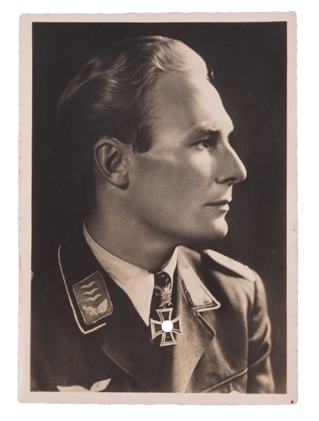 Postkartenfoto Major Baumbach