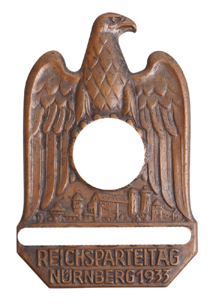 NSDAP Reichsparteitag in Nürnberg 1933 Teilnehmerabzeichen