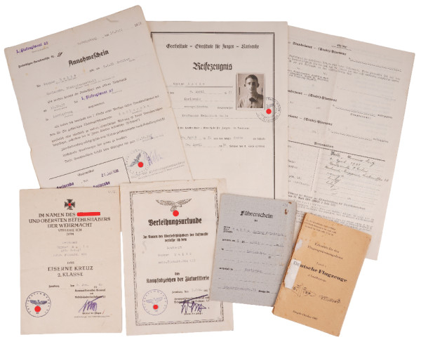 Urkunden Halle schw. Flakabt. 801 (0)
