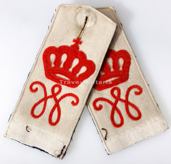 Braunschweig Paar Schulterklappen Mannschaften Infanterie-Regiment Nr. 92