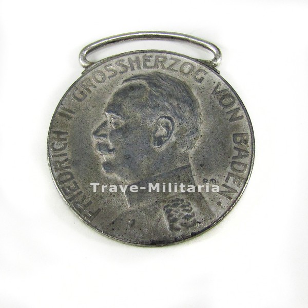 Baden Silberne Verdienstmedaille Friedrich II. 1908
