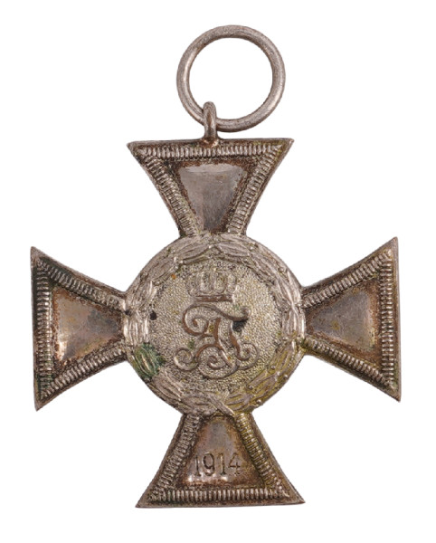 Mecklenburg-Strelitz Kreuz für Auszeichnung im Kriege 2. Klasse 1914