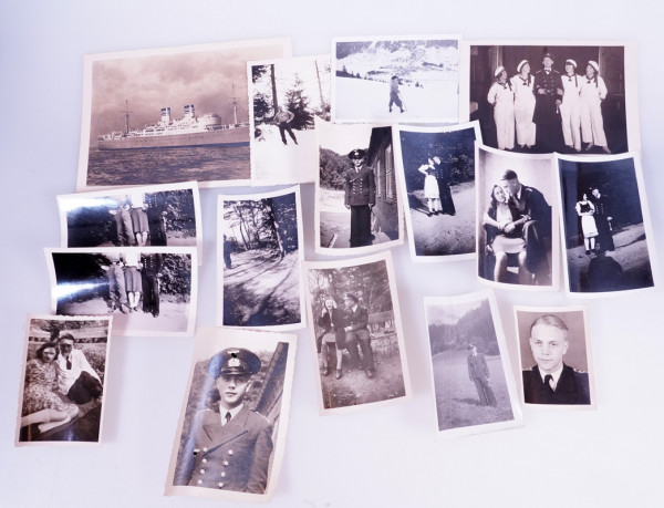 13 Fotos Leutnant (Ing.) der Kriegsmarine