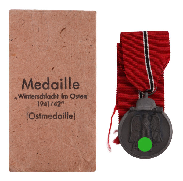 Medaille Winterschlacht im Osten 1941/42 mit Tüte
