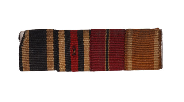 4er Bandspange 1. und 2. Weltkrieg