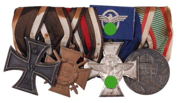 4er Ordensspange Polizei