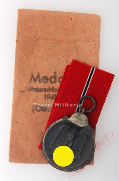 Medaille Winterschlacht im Osten mit Tüte