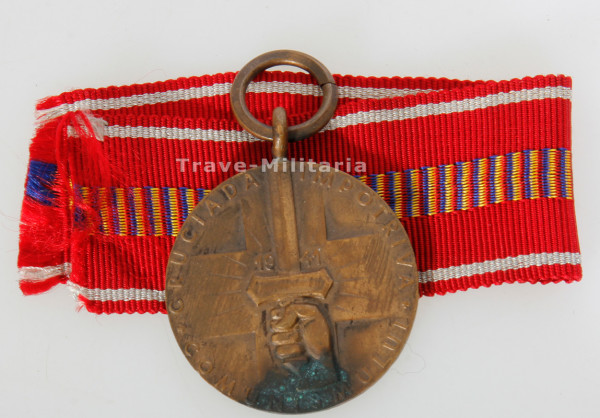 Rumänien Medaille Kreuzzug gegen den Kommunismus