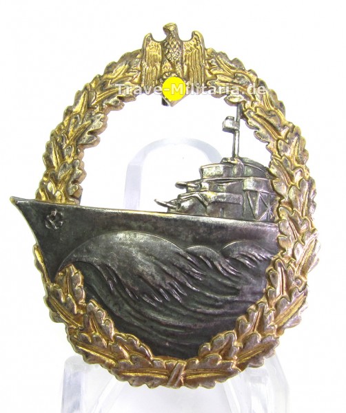 Zerstörerkriegsabzeichen Buntmetall