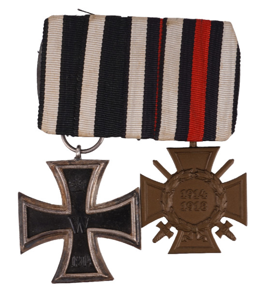 2er Ordensspange 1. Weltkrieg