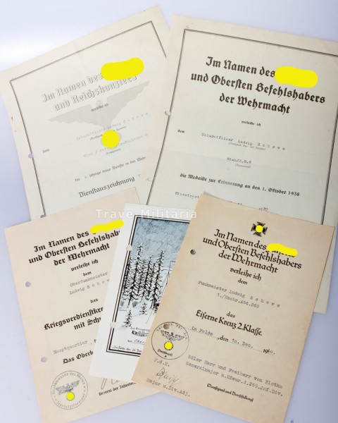 Urkundengruppe Schewe Nachr. Abt. 269