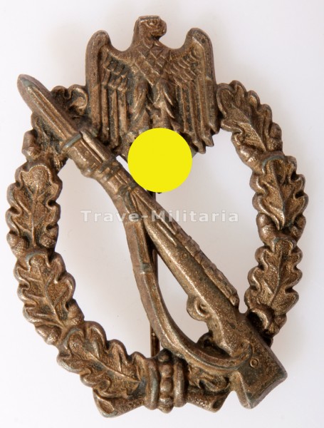 Infanterie- Stumrbazeichen in Silber