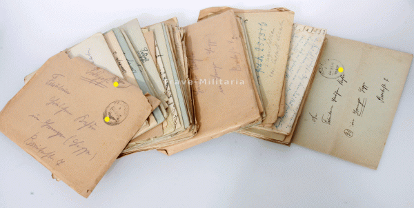Stapel Feldpost Stabsgefreiter August Busekorn