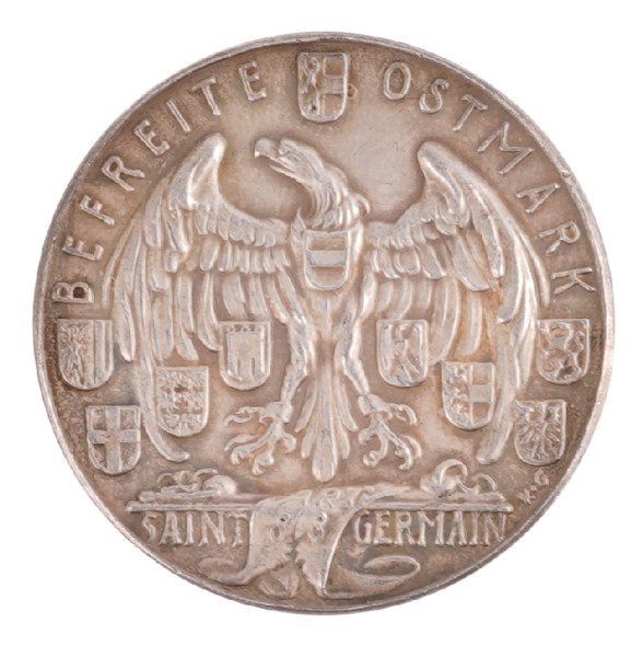 Silbermedaille Befreite Ostmark 13. März 1938 zum Reich