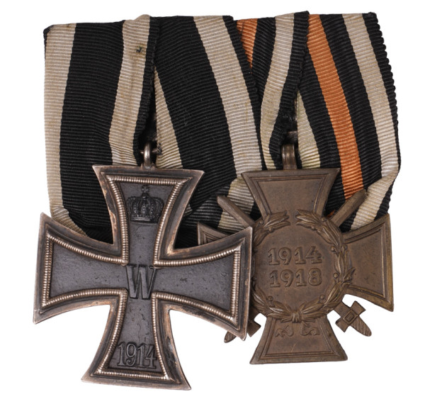 2er Ordensspange 1. Weltkrieg